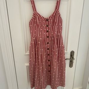 Maeve Anthropologie Polka Dot Dress!